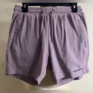 YoungLa Athletic Knit Shorts Lavender Size Medium # 118